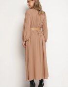 rosa Rochie Bej Dorothoe