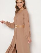 rosa Rochie Bej Dorothoe