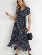 rosa Rochie bleumarin Echosia