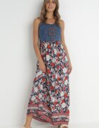 rosa Rochie bleumarin Giric
