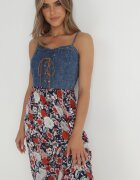 rosa Rochie bleumarin Giric