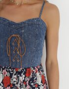 rosa Rochie bleumarin Giric