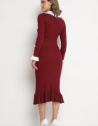 rosa Rochie Bordo