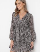 rosa Rochie Gri Lalessa