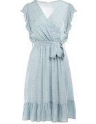 rosa Rochie Mentă cu Curea Rartho
