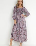 rosa Rochie Mov-Albastră Philusa
