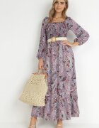 rosa Rochie Mov-Albastră Philusa