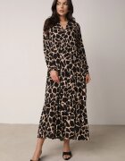 rosa Rochie Negru-Bej Argope
