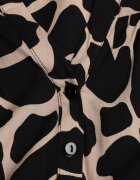 rosa Rochie Negru-Bej Argope