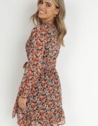 rosa Rochie Negru-Roșie Asootis