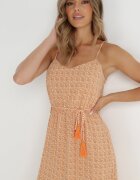 rosa Rochie Portocalie Darcy