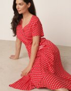 rosa Rochie roșie Echosia