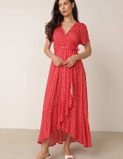 rosa Rochie roșie Echosia
