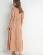 rosa Rochie Rozalie de Bumbac Ulrika