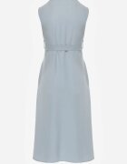 rosa Rochie Trapez Albastru deschis cu cordon legat Brystia