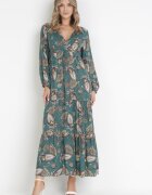rosa Rochie Verde Anastolea