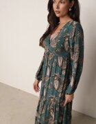 rosa Rochie Verde Anastolea