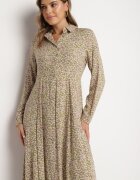 rosa Rochie Verde-Bej Perippe