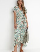 rosa Rochie Verde-bej Varila