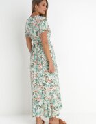 rosa Rochie Verde-bej Varila