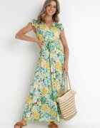 rosa Rochie Verde-Bej Vevera