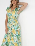 rosa Rochie Verde-Bej Vevera