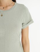 rosa Rochie Verde Bumbac Chipih