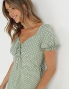 rosa Rochie Verde deschis Abin
