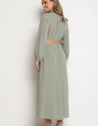 rosa Rochie Verde Dorothoe