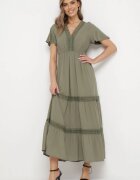 rosa Rochie Verde închisă Selphie