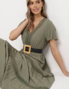 rosa Rochie Verde închisă Selphie