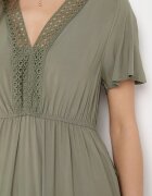rosa Rochie Verde închisă Selphie