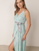 rosa Rochie Verde Mentă Komley