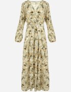 rosa Rochie Verde Petrecută Maxi Jiss