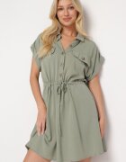 rosa Rochie Verde Priaphelous
