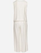 rosita Costum Alb cu In Decorat cu Zirconii Vestă și Pantaloni Rederose