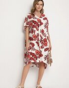 rosita Rochie Bordo cu In și Viscoză Decorată cu Zirconii Sadelune