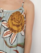 rosita Rochie Verde deschis cu Vâscoză și In Florală Rinetia