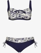 rosse line Bikini Bleumarin cu elastic Sutien și Chiloți slip Miladenna
