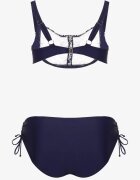 rosse line Bikini Bleumarin cu elastic Sutien și Chiloți slip Miladenna