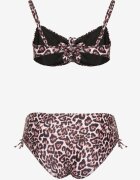 rosse line Bikini Maro Sutien cu legătură și Chiloți tip slip cu șnururi Uloselia