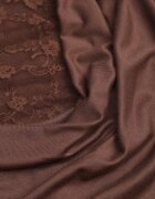 rosse line Bluză din viscoză cu mânecă scurtă cu dantelă și decolteu tip apă la spate Hermastis Maro