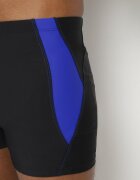 rosse line Boxeri de baie bleumarin cu elastic în talie Milannea
