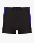 rosse line Boxeri de baie bleumarin cu elastic în talie Milannea