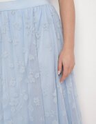 rosse line Fustă Albastru deschis