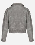 rosse line Geacă Ramones Gri închis cu Curea decorativă Sesanoria