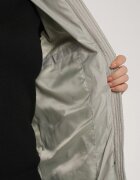 rosse line Geacă Verde deschisă Lungă Matlasată cu Glugă Nedetașabilă Mevessia