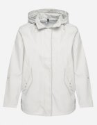 rosse line Geacă Windbreaker Verde deschis cu Mâneci Rulate și Glugă Detașabilă Adivlis