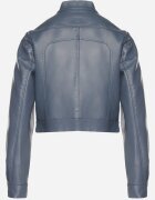 rosse line Jachetă ramonescă Bleumarin stil motociclist cu cataramă Terlia