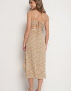 rosse line Rochie Galbenă Cloș Decorată Cu model geometric Taelissa